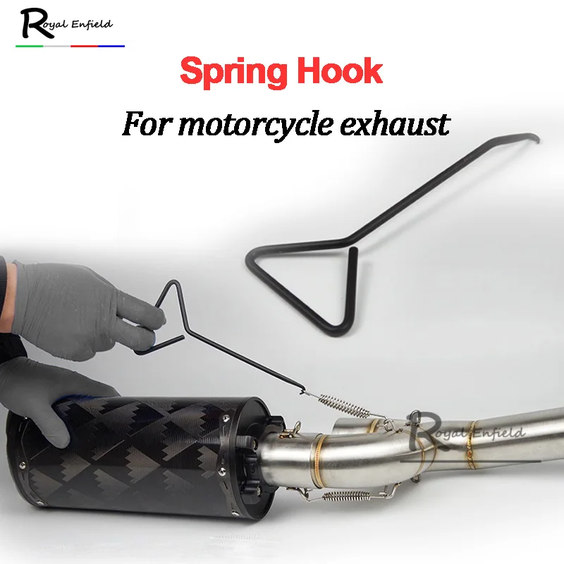 Buy Motocross T Handle Exhaust Stand Spring Hook