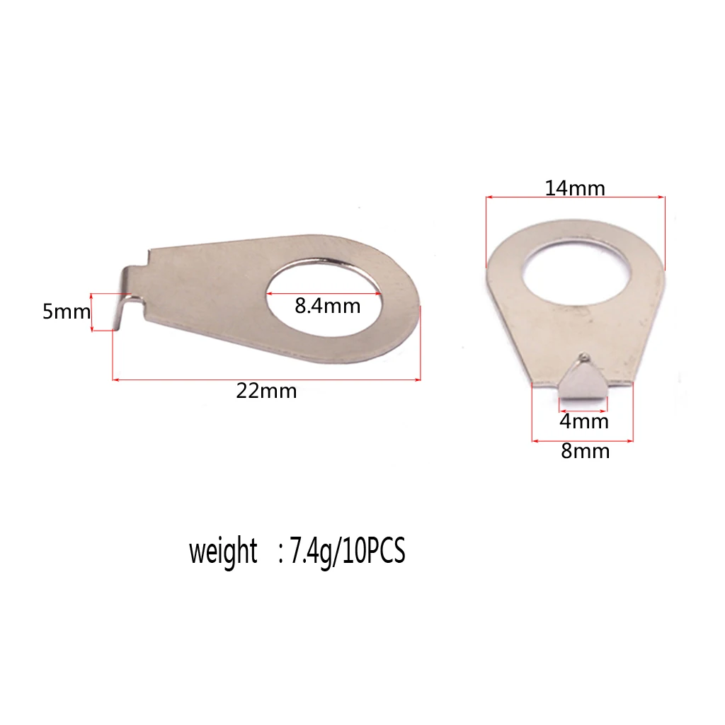 10PCS Guitar Knobs Pointer Plate  Knob Position Indicator Guitar Knobs Pointer Plates Stringed Instruments for Guitar Bass 