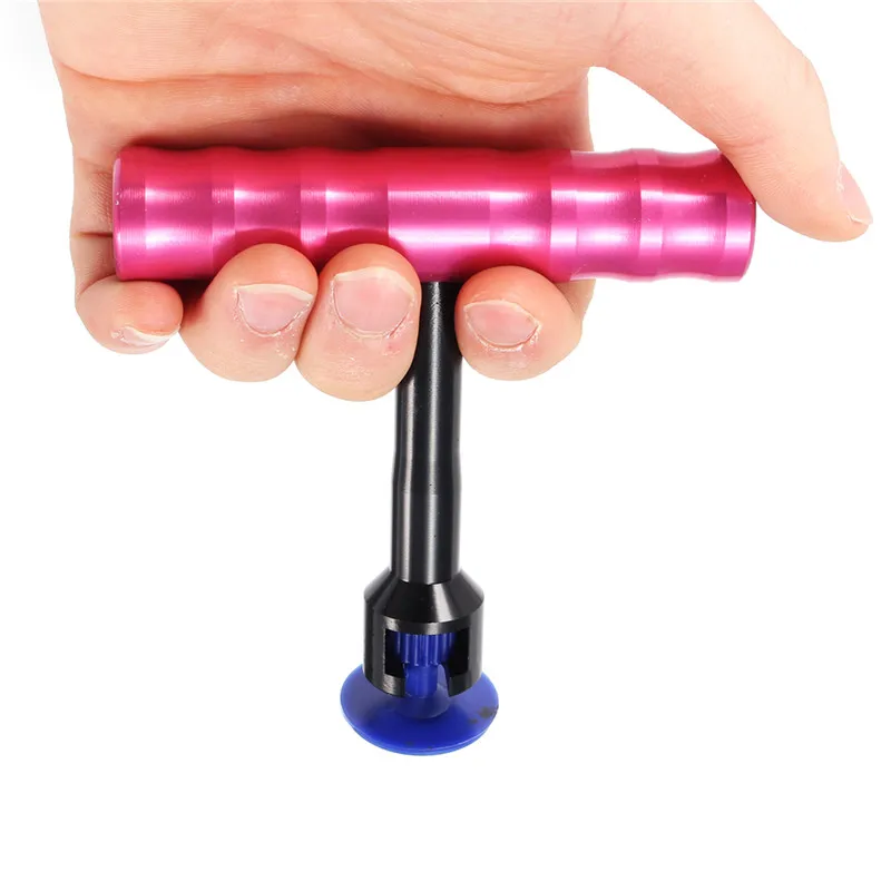 Hand Tool Set Tabs T-Bar Car Body Panel Paintless Dent Removal Repair Lifter Tool+18Pcs Puller Tabs Repair Tool