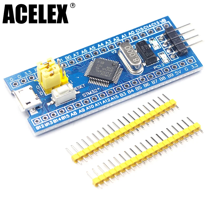 STM32F103C8T6 ARM STM32 Cortex-M3 Минимальная Системы развитию Модуль с Кристалл 72 Mini USB