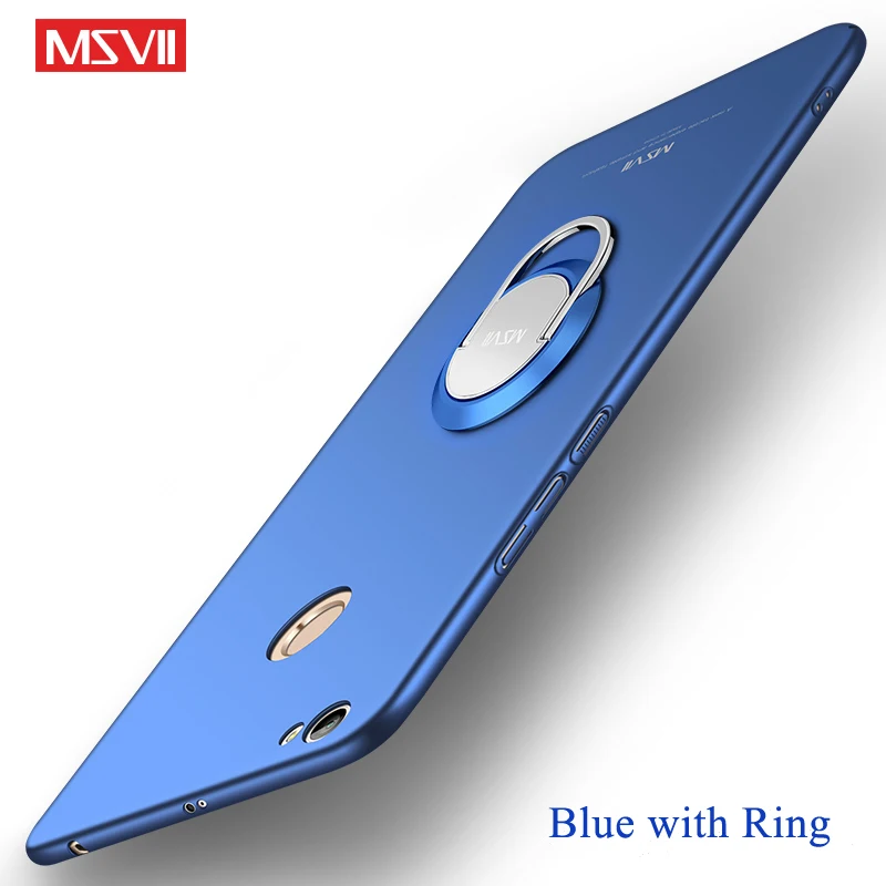 Чехол Msvii для Xiaomi Redmi Note 5, чехол с кольцом, тонкий чехол для Xiaomi Redmi Примечание 5A Pro, чехол Xiami Xiomi Redmi Note 5 5A Pro - Цвет: Blue with Ring
