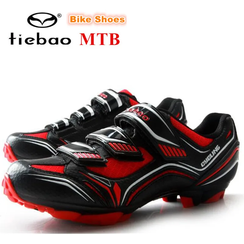 TIEBAO обувь для велоспорта sapatilha ciclismo mtb Racing Мужская обувь для горного велосипеда обувь для велоспорта самозакрывающаяся обувь для верховой езды zapatillas ciclismo