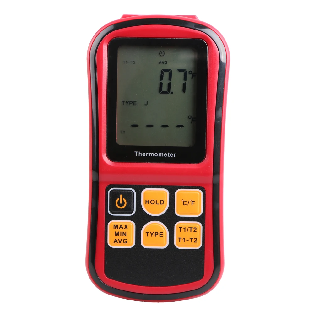 RZ1312 цифровой термометр с термопарой для термопары J, K, T, E, N, S и R типа