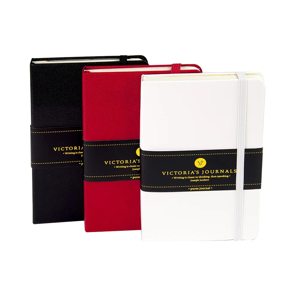 

Victoria's Journals VenziHCover Hard Cover Notebook Lined Plain Journal