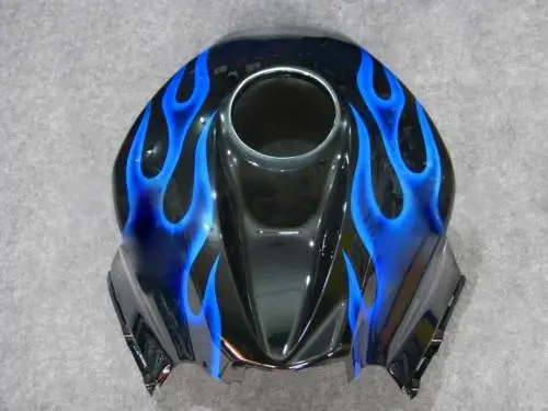 Мотоцикл обтекатель комплект для Honda CBR600RR F5 07 08 CBR 600RR 2007 2008 CBR600RR ABS Синий Пламя Черный обтекатели комплект+ 7 подарки HG45