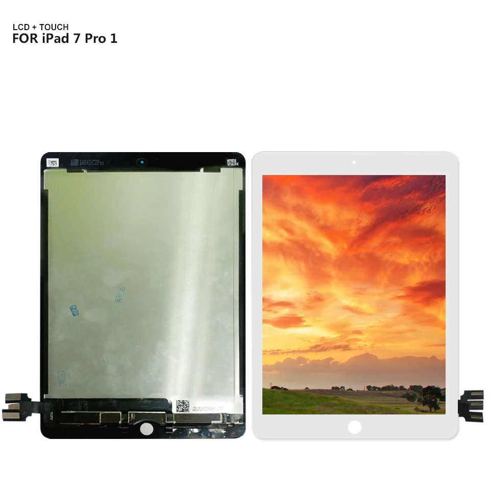 Для iPad Pro 9,7 "A1673 A1674 ЖК-дисплей кодирующий преобразователь сенсорного экрана в сборе Замена Бесплатные инструменты