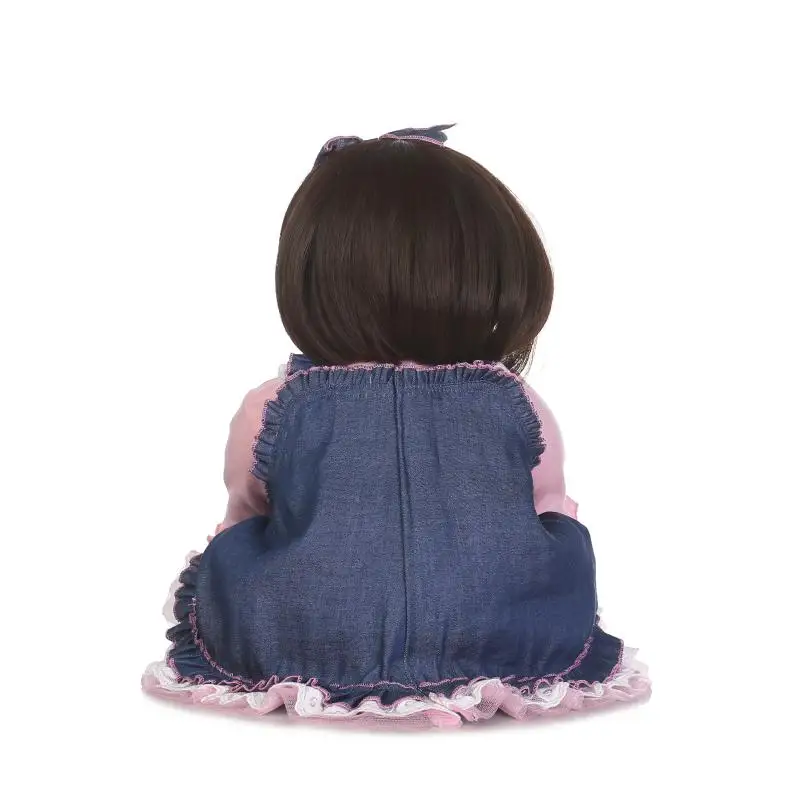 NPK bebe girl настоящие куклы reborn 2" Мягкие силиконовые куклы reborn baby ручной работы BJD модные куклы для детей подарок bonucas возрождённая