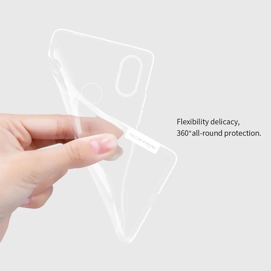 Для xiaomi mi 8 se чехол Nillkin натуральный прозрачный мягкий кремний TPU Защитный чехол для xiaomi mi 8 se чехол 5,88 дюймов