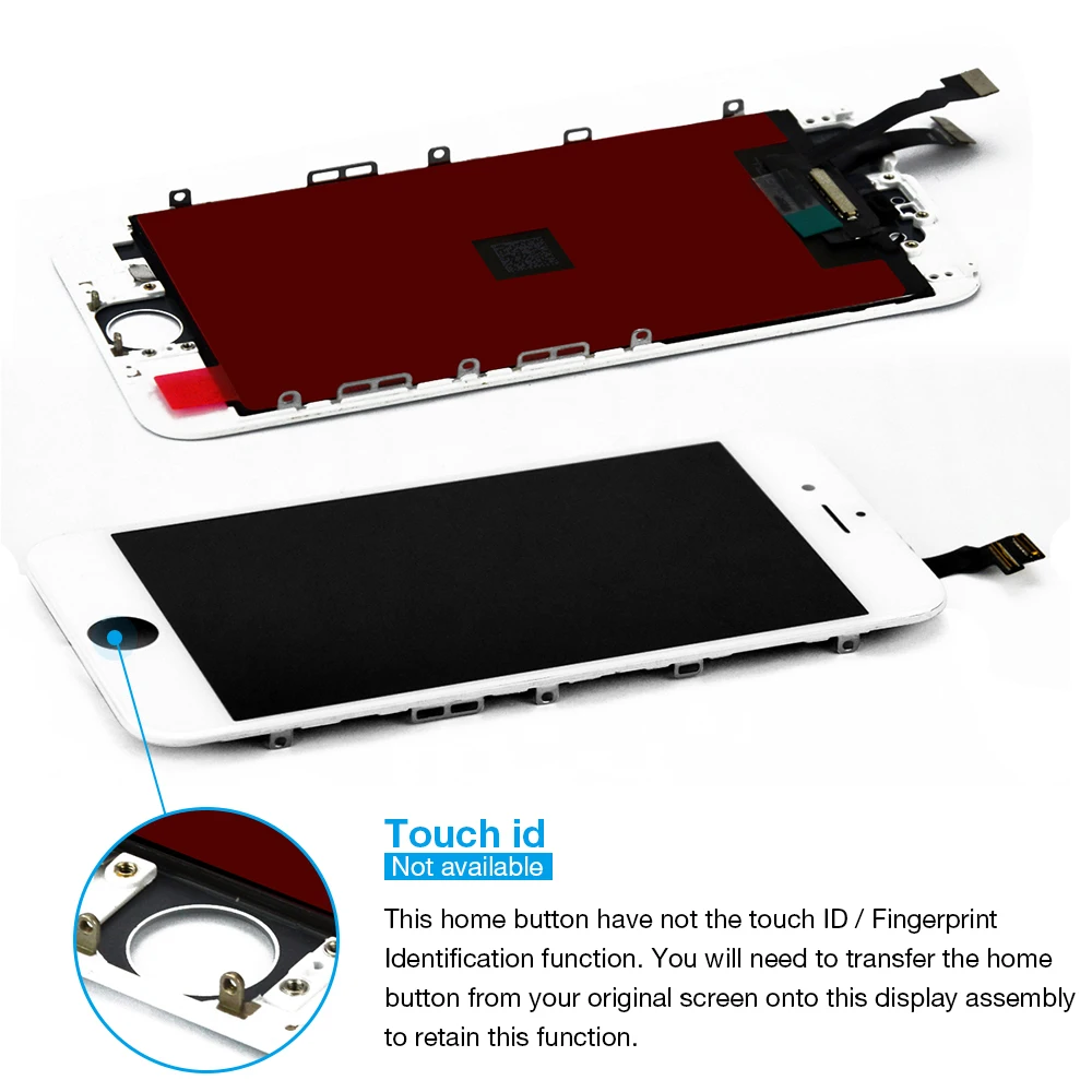 100 шт/партия A1549 A1586 A1589 экран для Apple iPhone 6 6g ЖК-дисплей 3D сенсорный дигитайзер сборка замена DHL