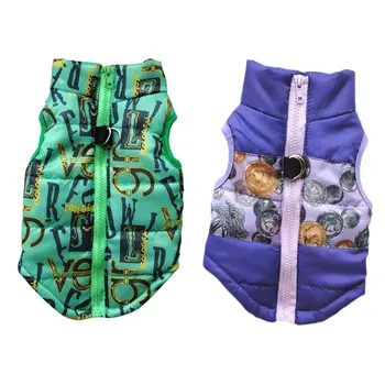 

Printed Letter Sleeveless Cute Pet Cat Dog Apparel Soft Padded Vest Harness Puppy Small Dog Waistcoat AB