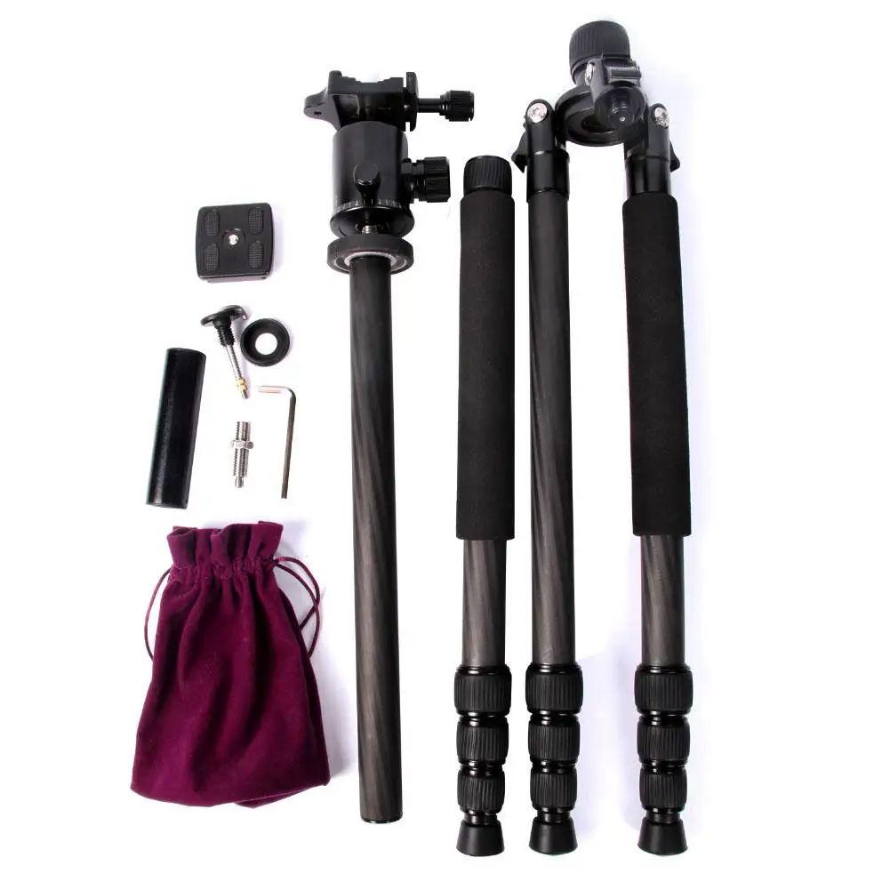 

ZOMEI Z699C Portable Carbon Fiber Travel Tripod Monopod Ballhead for DSLR Camera NEW