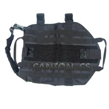 Военная Униформа тактический Молл Кинологический жилет нейлон Регулируемая компактный собака жилет использовать пальто M-XL