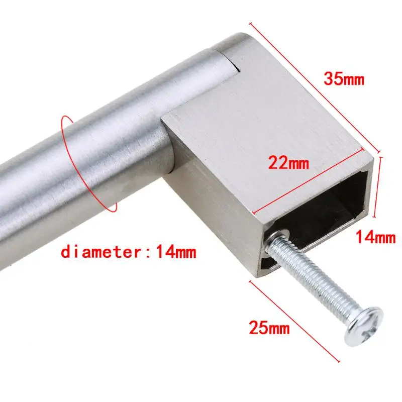 Рукоятка из нержавеющей стали для шкафа 96 256 мм|knobs pulls|handle pullcabinet pulls |