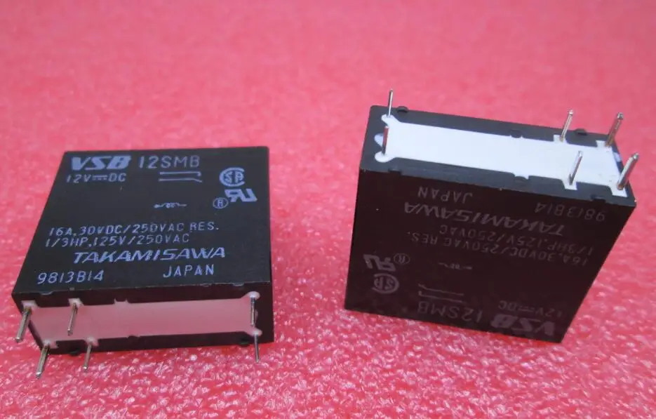 

NEW relay VSB 12SMB VSB-12SMB VSB-12SMB-12VDC VSB12SMB 12VDC DC12V 12V DIP6 5pcs/lot