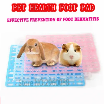 

Rabbit bed Guinea Pig mats Totoro Cage Health Mat Rabbit Supplies Small Pet Hollow Prevent Dermatitis Easy Clean Nest Pad