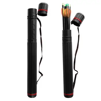 

NEW Archery Tool Quiver Tube Shoulder Case Hunting Accessories with Arrow Arrowhead