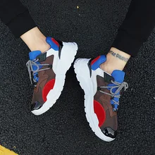 Список Для мужчин осень прогулочные туфли M2K Tekno легкие Тренеры Обувь с дышащей сеткой спортивные зимние кроссовки мужские кроссы