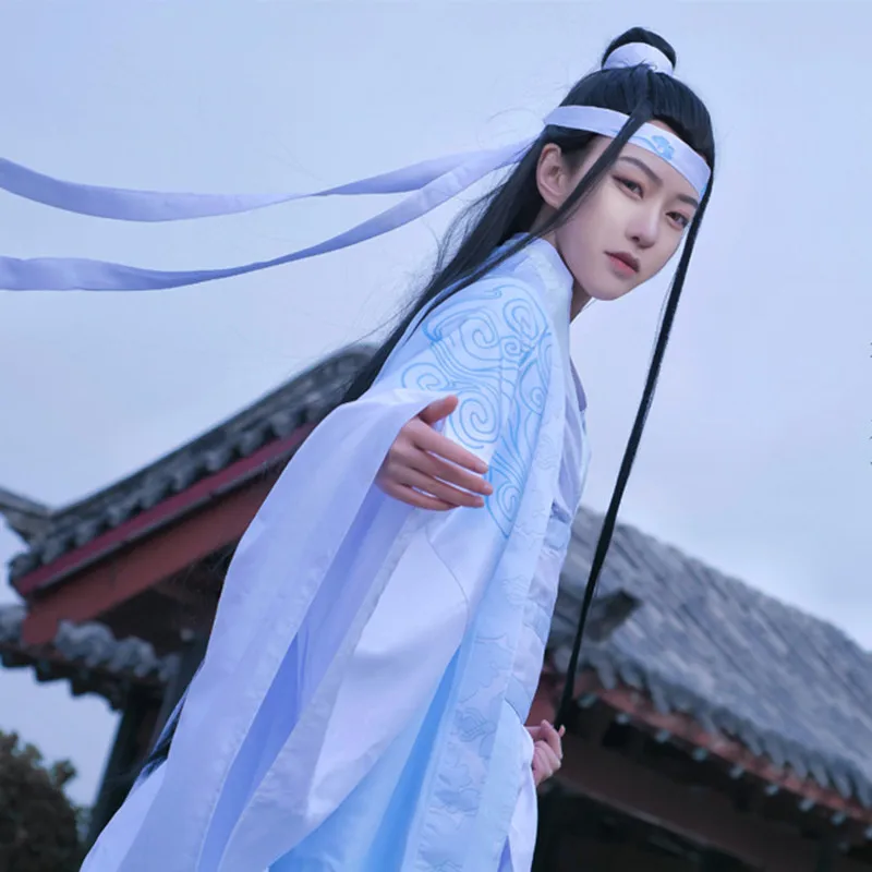 Косплей костюм Ver Lan Wangji для подростков аниме мастер дьявольского культа Mo Dao Zu
