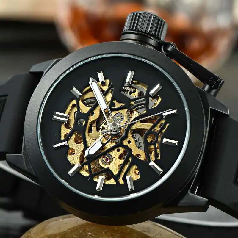 Автоматические Мужские часы Mechanica мужские Relogio Masculinol из нержавеющей стали MCE
