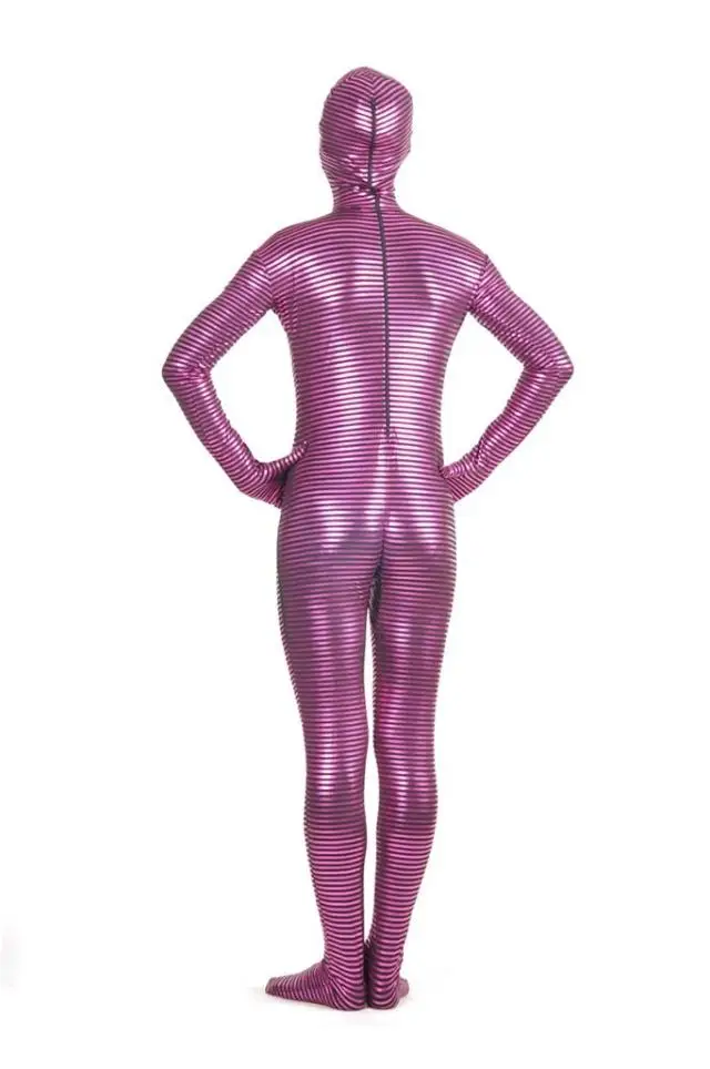(MZS034) Multicolor Shiny Metallic Tights Classic Halloween Costumes Unisex Fetish Zentai Suits
