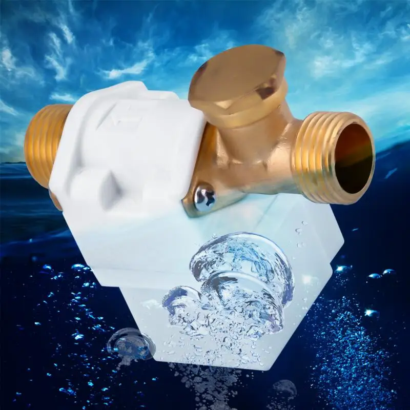 DC 12 V G1/" Солнечная энергия Электрический электромагнитный клапан для воды N/C, как правило, наружная резьба с односторонним направлением потока