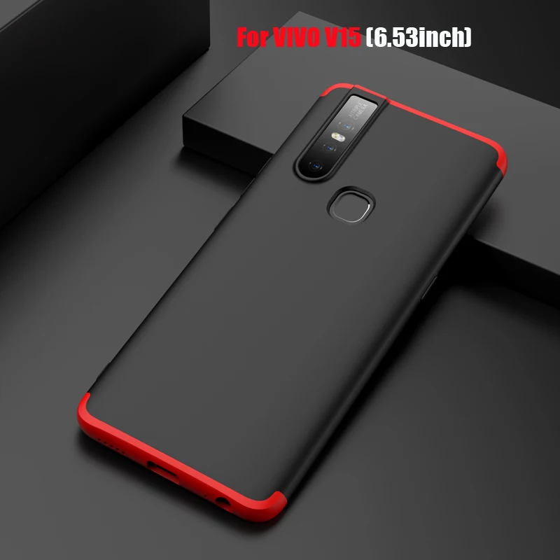 Original For VIVO V15 Pro Case Cover Luxury Full Protective Ring Magnetism Holder PC Shockproof Shell sFor VIVO V15 Coque Fundas
