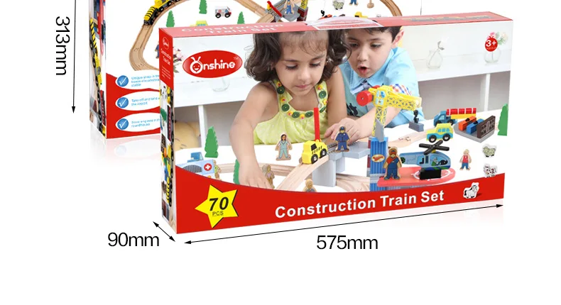 Деревянный самолет пинг Поезд Автомобиль сцена набор игрушек, Набор для творчества игрушки. детские развивающие игрушки, модели и строительные игрушки-блоки
