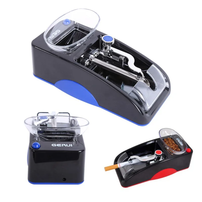 

Pro Electrical Tobacco Cigarette Rolling Roller Automatic Injector Maker Machine Tobacco Grinder Automatic Cigarette Roller