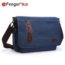 2016 männer Messenger Taschen Leinwand Umhängetasche Mode Männer Business Umhängetasche Fashion schulranzen khaki, braun sac ein haupt