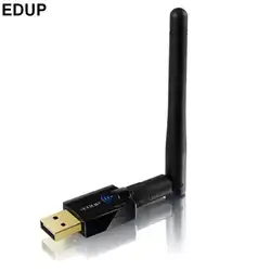 Мини высокой Мощность 300 Мбит/с 802.11n USB сетевой карты Беспроводной WiFi адаптер с внешней Телевизионные антенны Realtek 8192cu Чипсет Бесплатная