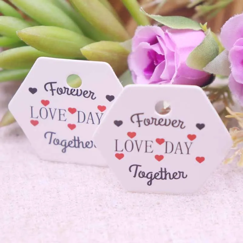 3x3 5 см 100 шт. DIY valentie TAG love day Полигональная Любовь Бабочка Милая подъемная карта