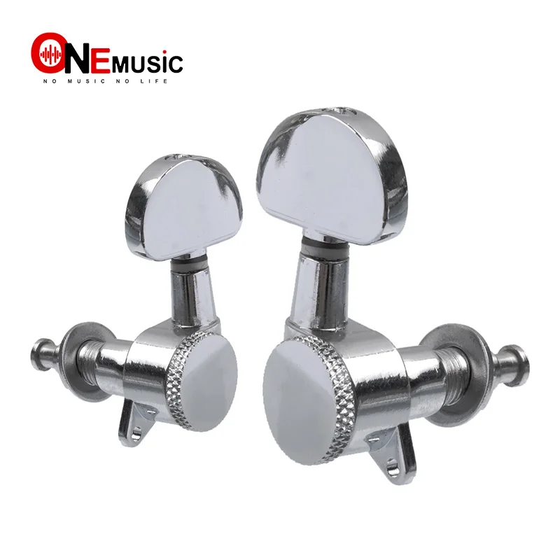 

Auto Locked String Guitar Tuning Pegs Tuners Machine Heads for Folk Acoustic Electric Guitar Chrome