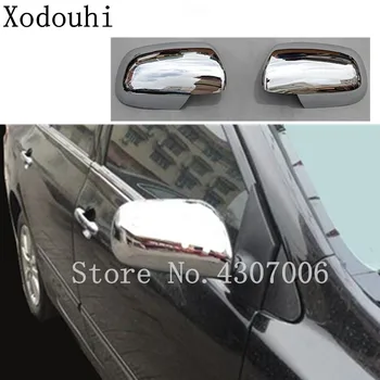

car stick rear view Rearview Side glass Mirror Cover trim frame 2pcs For Toyota Corolla Altis 2008 2009 2010 2011 2012 2013
