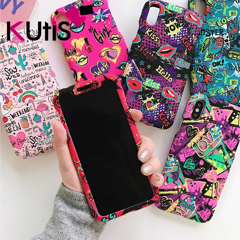 For iPhone XS max 360 Full Cover Phone Case protection Front+Back matte cover coque iphone X XR 8plus 6 6Sp 7P fashion case |