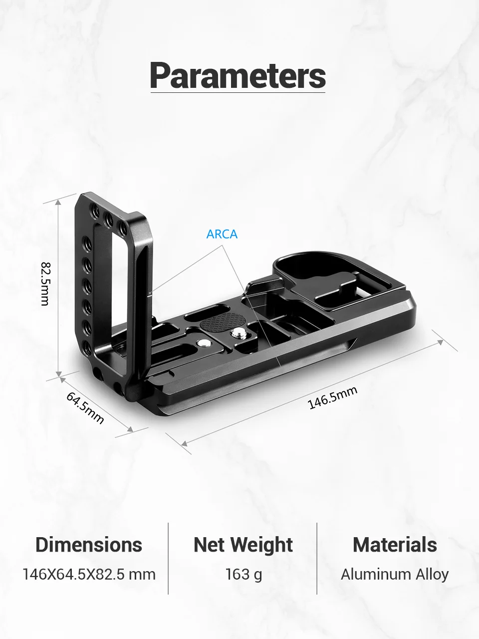 SmallRig G9 L кронштейн пластина для Panasonic Lumix G9 Arca-Swiss стандарт L Пластина Монтажная пластина-2191