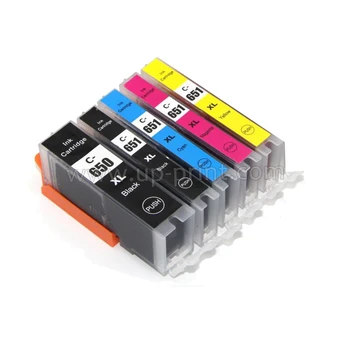 

5pcs PGI650 CLI651 compatible ink Cartridge For canon PIXMA IP7260 MG5460/MG5560/MG6460 MX726/MX926 IX6860 printer pgi 650