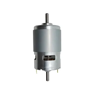 

775 motor 50W high-power large torque double-shaft DC motor, 24V 12V electric grinding bench drill chuck motor