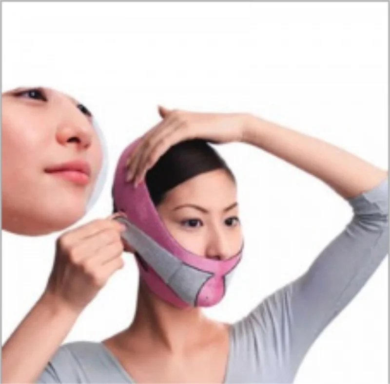 

2018 Hot Chin Cheek Slim Lift Up Anti Wrinkle Mask Strap Band V Face Line Belt Women Slimming Facial Beauty Tool / by dhl 50pcs