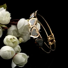 2016 Latest Fashion Heart-Shaped Crystal Pros And Cons Of Doing Mosaic Female Fashion Jewelry Bracelet Necessary