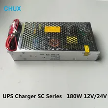 180W Switching Power Supply 12V 24V Monitor Universal AC DC 13.5A UPS/Charge Function Input 110/220v Battery Charger SC180W 15a deep cycle battery charger ac to dc 12v car charger 220v 230v 240v input