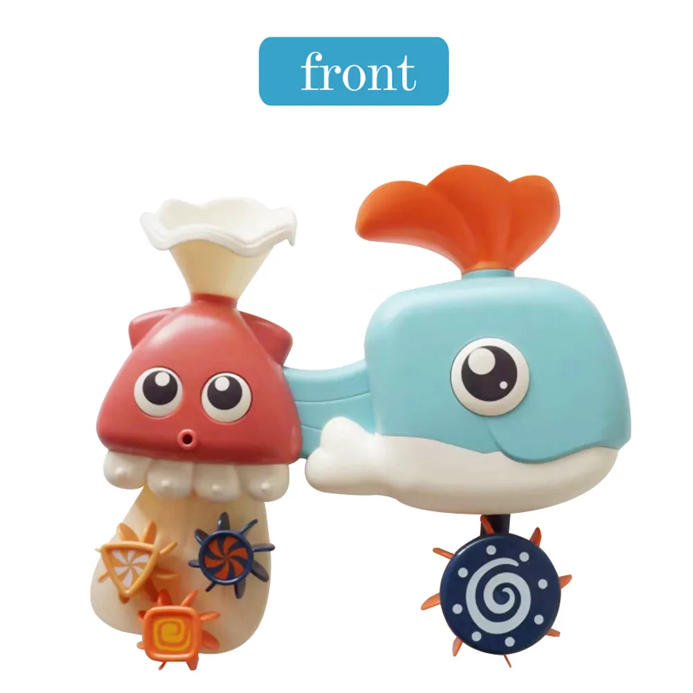 Baby Kids Bath Toys Whale Waterwheel Shower Spray Water Bathtub Bathroom Toy Children's products good-looking Bath toys product Baby Kids Bath Toys Whale Waterwheel Shower Spray Water Bathtub Bathroom Toy Children's products good-looking Bath toys product