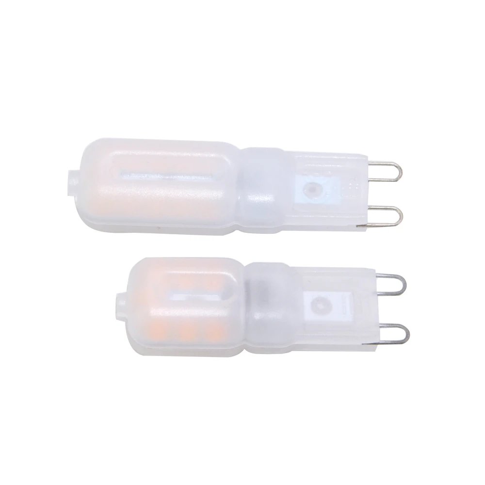 Мини G9 Светодиодные лампы 2835SMD с регулируемой яркостью COB 14Led 22Led светильники 3 Вт 5