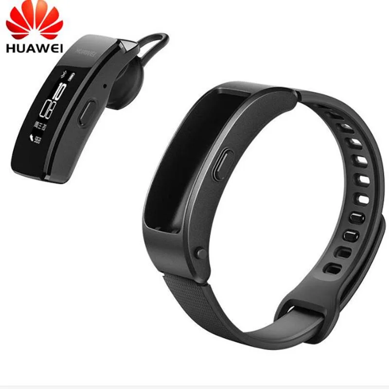 Оригинальный huawei TalkBand B3 Talk Band Bluetooth Smart Напульсники носимых спортивные часы