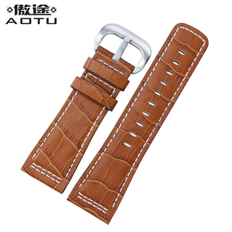 

28MM Genuine Leather Watchbands For Seven Friday P1P2P3M1M2 Men Watch Straps Retro Clock Belt For Men Watch Band Freeshipping