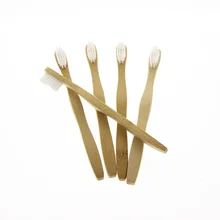 5 шт./компл. Сертификация FDA Amazon продается лучшая Экологически чистая детская бамбуковая зубная щетка