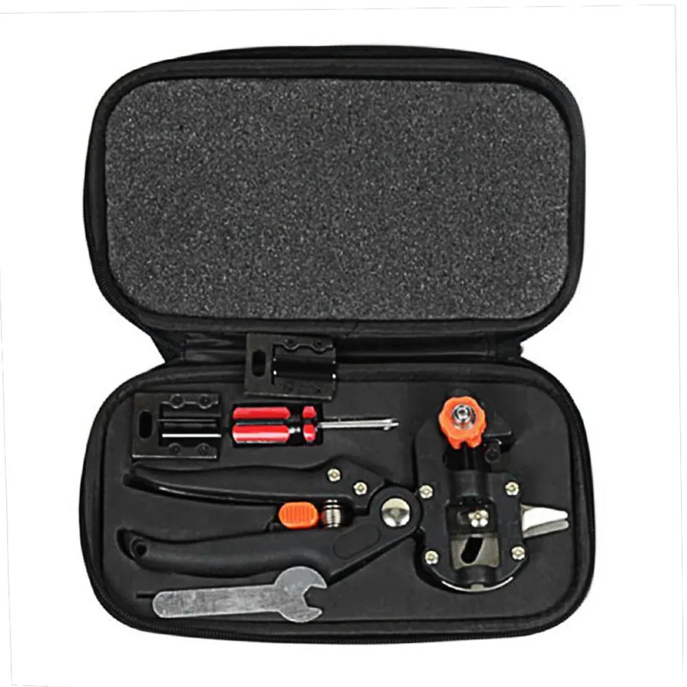 

Professional Garden Tree Pruning Grafting Scissor Fast Cutting Blades Tools Kit Set with Box Drop Shipping