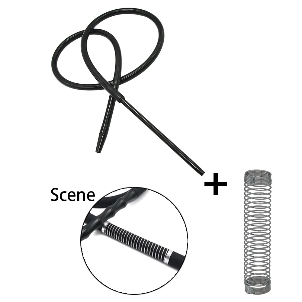 1,8 м шланг для кальяна с 260 мм алюминиевым стержнем/1,5 м силиконовый шланг Аксессуары для кальяна