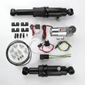 Adjustable Rear Air Ride Suspension set For Harley Touring Electra Street Tour Glide Bagger Road King Street Glide1994 2018 17|Covers & Ornamental Mouldings| -