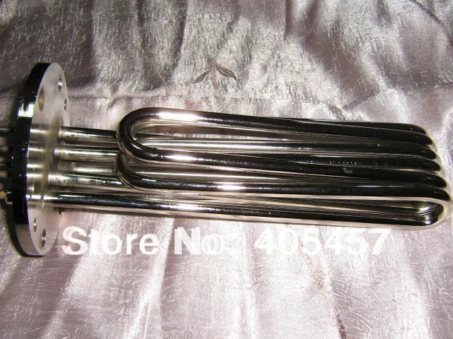 

steam boiler electric heat tube,iron head heating element,multiple rows heater pipe,tubular element