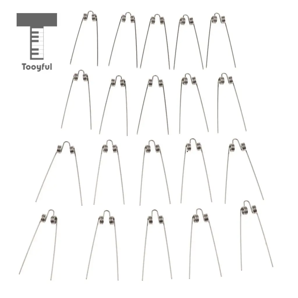 Tooyful 20 Pcs Trombone Spit Valve Spring Water Key Springs for Trumpet Lovers
